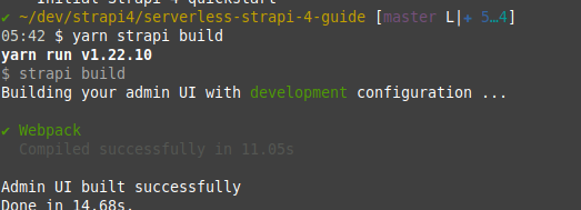 yarn strapi build.png
